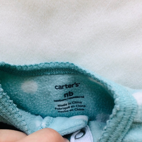 Little sister baby girl fleece sleeper - Picture 2 of 2